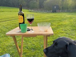Relaxing at sunset
