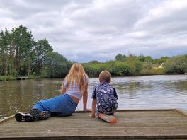 Theres a nice little walk around the lake.