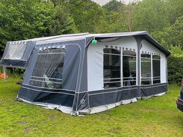 First trial with our new folding camper!