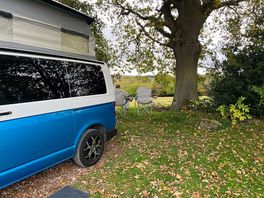 Great views from the back of the van 😊