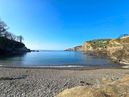 Smaller combe martin beach