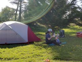 View of our pitch