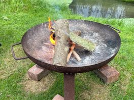 They provide fire pits