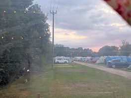 Sunset from our camper