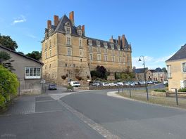 The chateau in the town