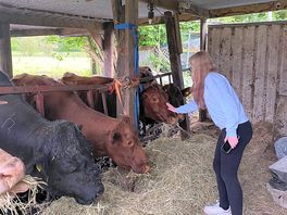 Uplcose with the local residents