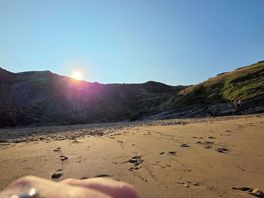 Mwnt beach