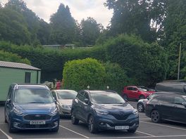 Pitches on the car park!