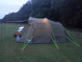 My home for the four days here