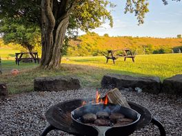 Fire pit area