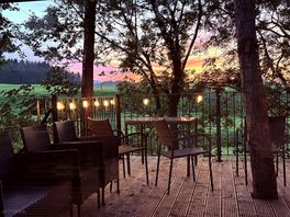 Sunset from the deck