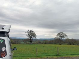 View from our pitch.