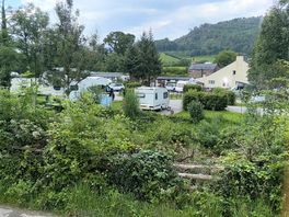 View from bridge inn to campsite