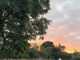 Stunning sunset.