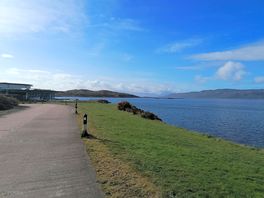 Spa on the left overlooking loch fyne
