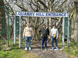 Entrance to race circuit