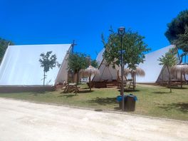 En el camping