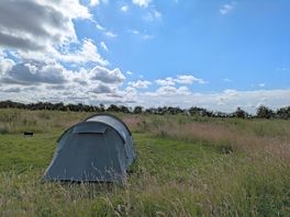 Secluded wild camping pitches