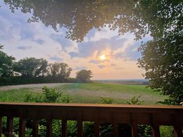 Beautiful sunset view