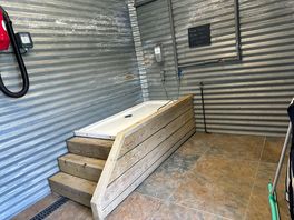 Free dog washing facilities