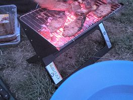 First bbq of our holiday
