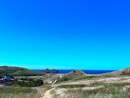Holywell beach 10min walk from site