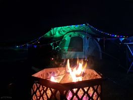 Fire pit and chill