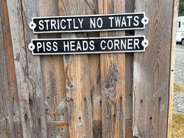 Amusing signs