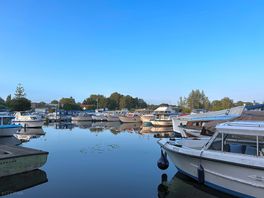 Marina at bottom of campsite