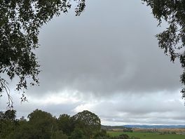 View from yoga platform