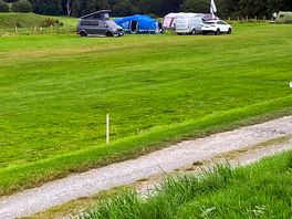 Friends camping