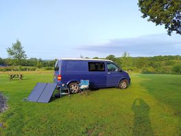 Lots of guests use their own solar power.