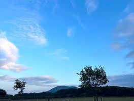 View from campsite