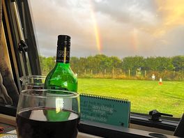 No better place for a glass 🍷
