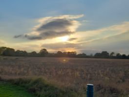 Enjoying the last evening watching the sun go down