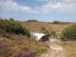 Tentplaats zonder elektra.