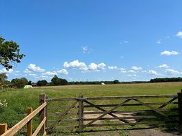 The gated entrance to the campsite.