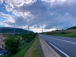 View from just outside the nearby supermarket