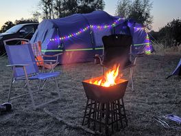 Fire pit hired from site