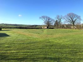 View from caravan on site
