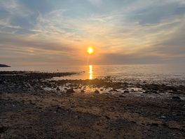 Sunset from the beach