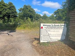 Pond entrance