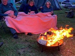 Friendship and a roaring fire. what more can you ask for.