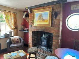 Inside the durham ox pub