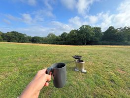 Morning tea with a view