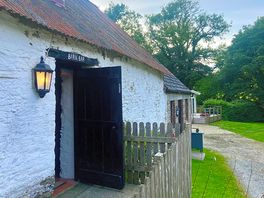 Entrance to the barn bar
