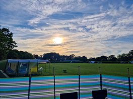 View towards the top of the field from our pitch.