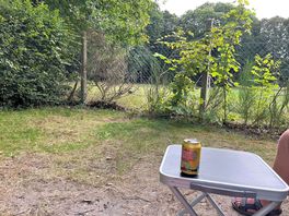 Overlooking the cricket pitch
