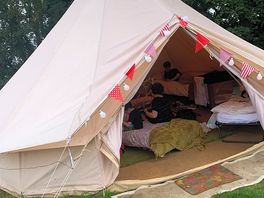 Our lovely tent