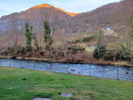 Vue du chalet donnant sur le gaves